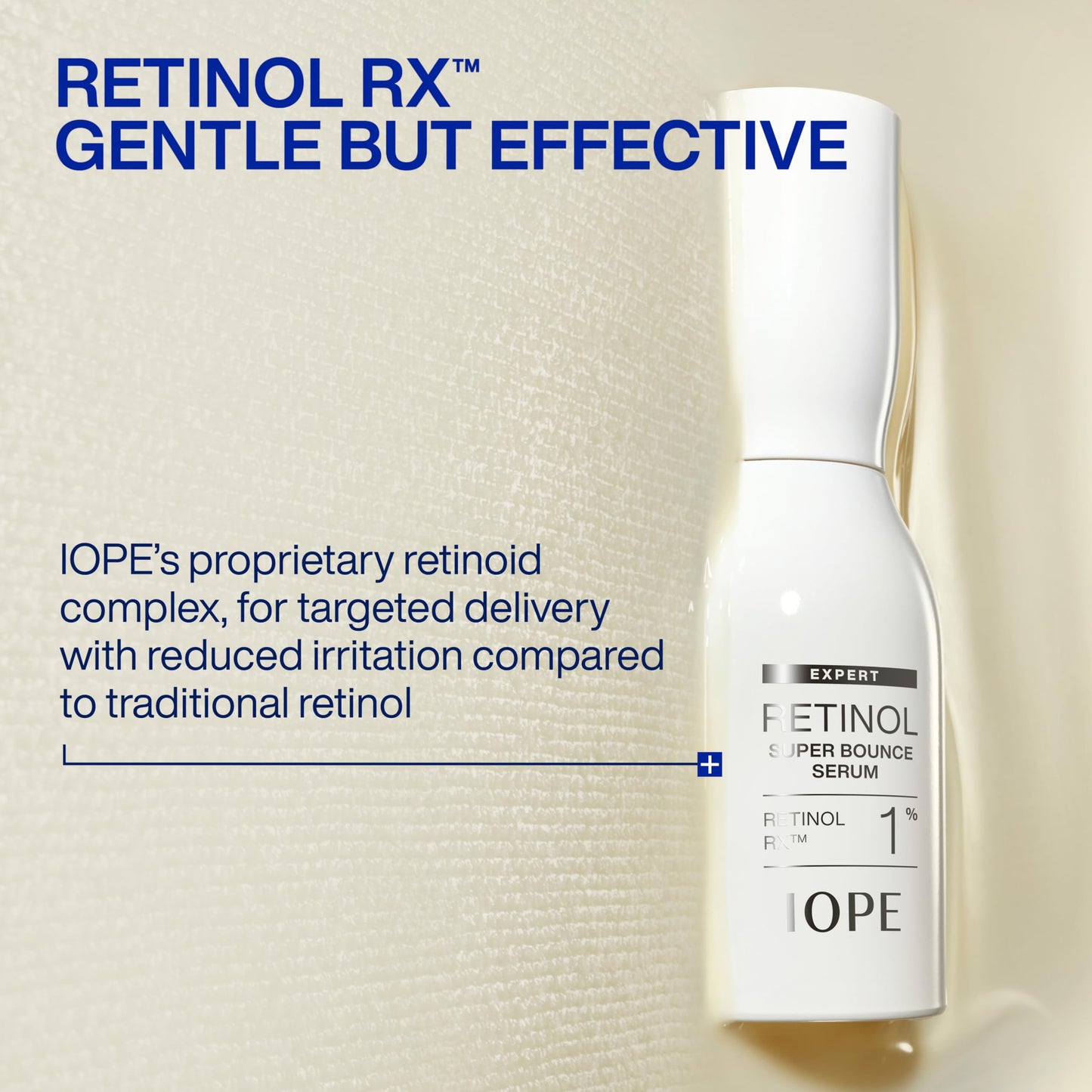 IOPE Retinol Serum in Deep Collagen Gel Mask 5 Set | Double-Layered Hydrogel Sheet for High Adhesion, A Full Bottle of Retinol RX 1% Serum, Intense Firming & Plumping, Anti-Aging, Korean Skincare