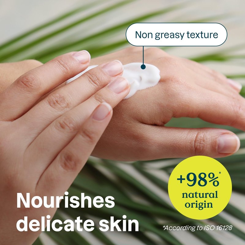 ATTITUDE Hand Cream for Sensitive Skin with Oat, EWG Verified, Dermatologically Tested, Vegan, Unscented, 2.5 Fl Oz