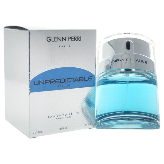 Unpredictable Eau De Toilette Spray for Men - 3.4 Ounce | Fresh and Masculine Fragrance
