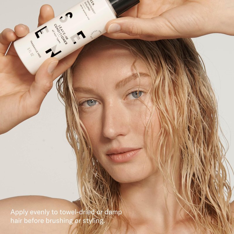 SEEN Leave-In Conditioner, Fragrance Free - Leave-In Hair Conditioner & Heat Protectant - Detangles & Hydrates- Formulated without Parabens, Sulfates or Phthalate