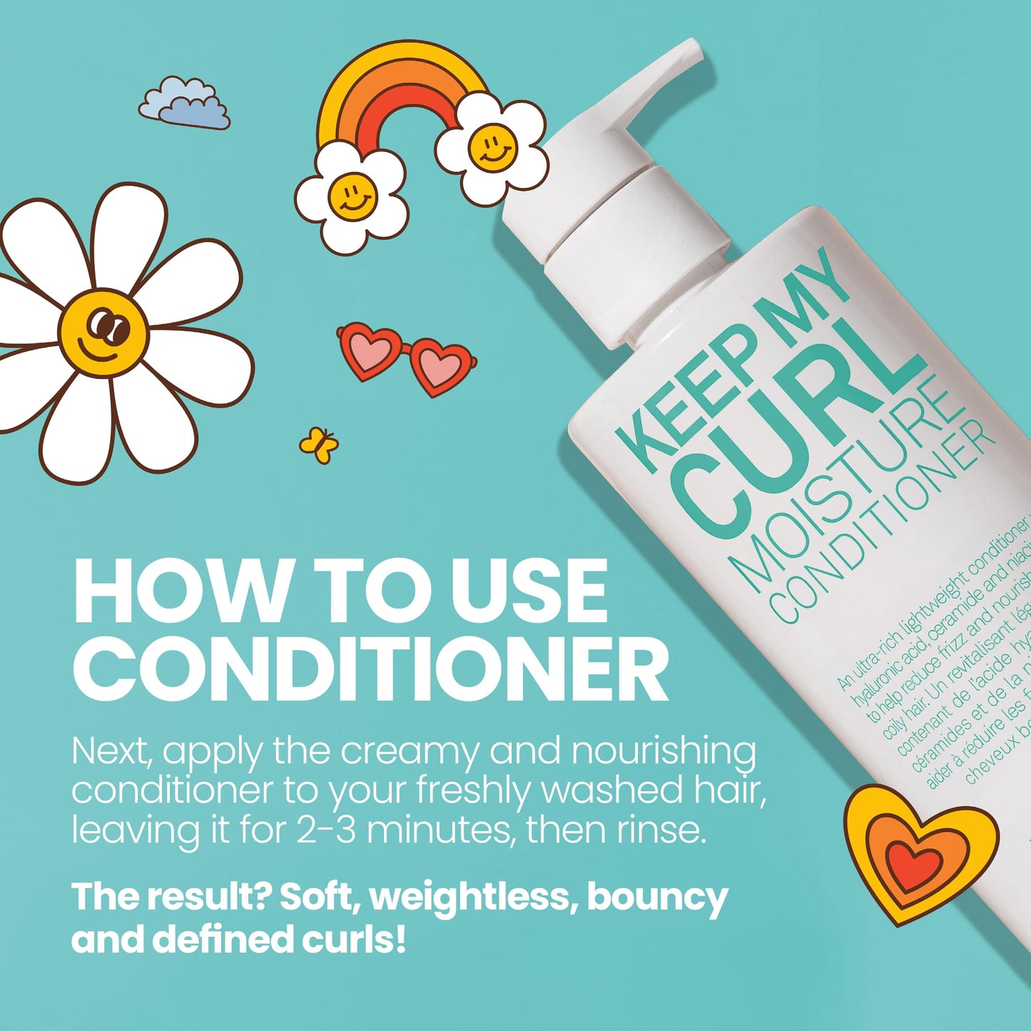 ELEVEN AUSTRALIA Keep My Curl Moisture Conditioner for Women & Men - Conditioner for Curly & Wavy Hair Moisturizing Shea Butter Reduces Frizz Adds Shine Hydrating Sulfate Free