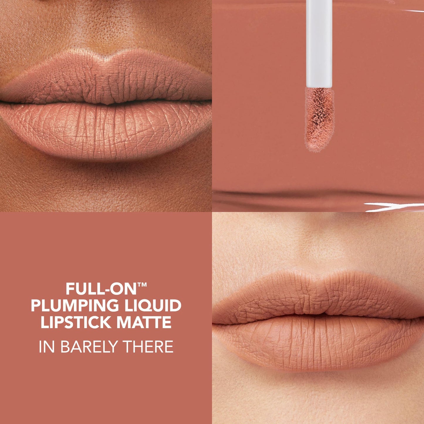 BUXOM Full-On Plumping Liquid Matte Lipstick, Dolly Diva