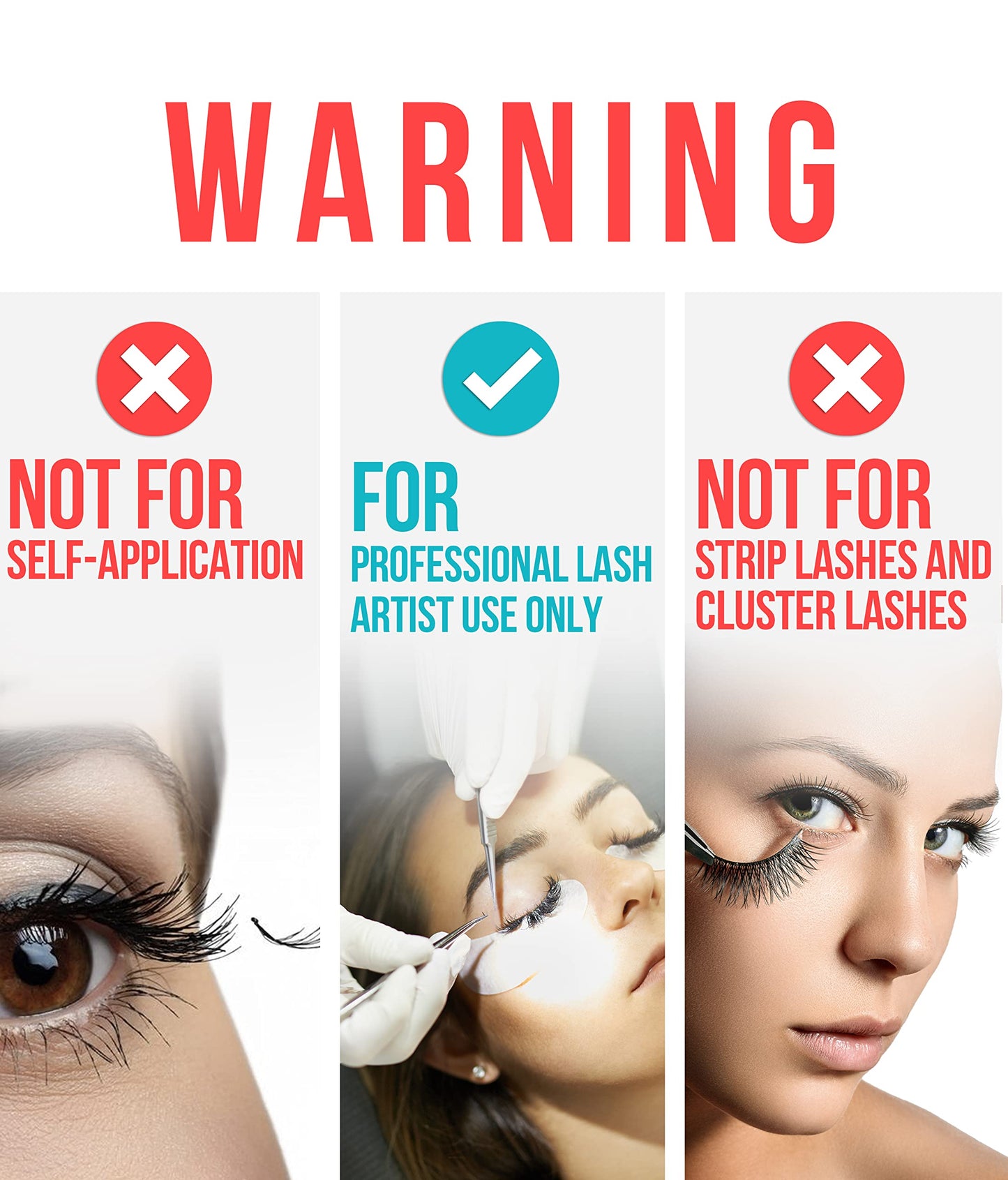Extra Bonder for Lash Extensions 15ml + Sensitive Eyelash Extension Glue 5ml - Stacy Lash/Eyelash Extension Sealer/Reduces Lash Extension Glue Fumes / 1-2 Sec Drying time/Retention – 8 Weeks