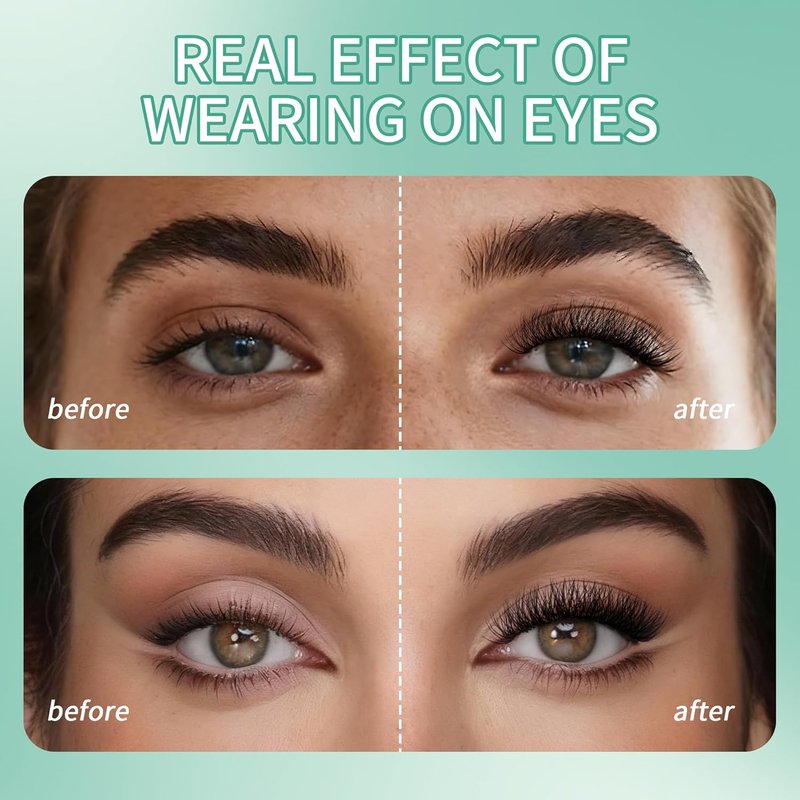 4D Eyelash Extensions - Russian Volume Premade Fans | Natural Soft Matte, 8-15mm Lengths