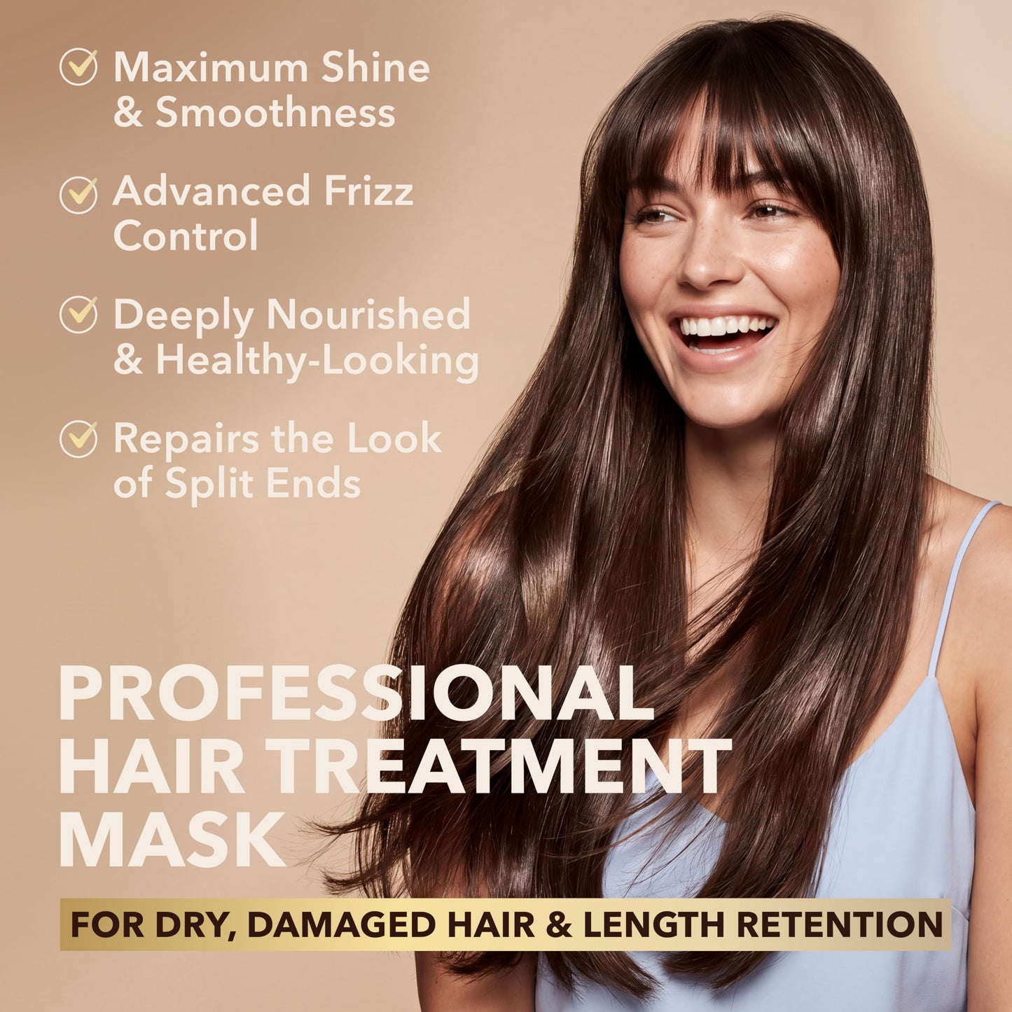 KINPUR ORGANIC COSMETICS Keratin Hair Mask for Dry & Damaged Hair – Deep Conditioning Hair Treatment with Coconut, Jojoba & Avocado Oils, Collagen & Protein – Hydrating Hair Mask, Color-Safe
