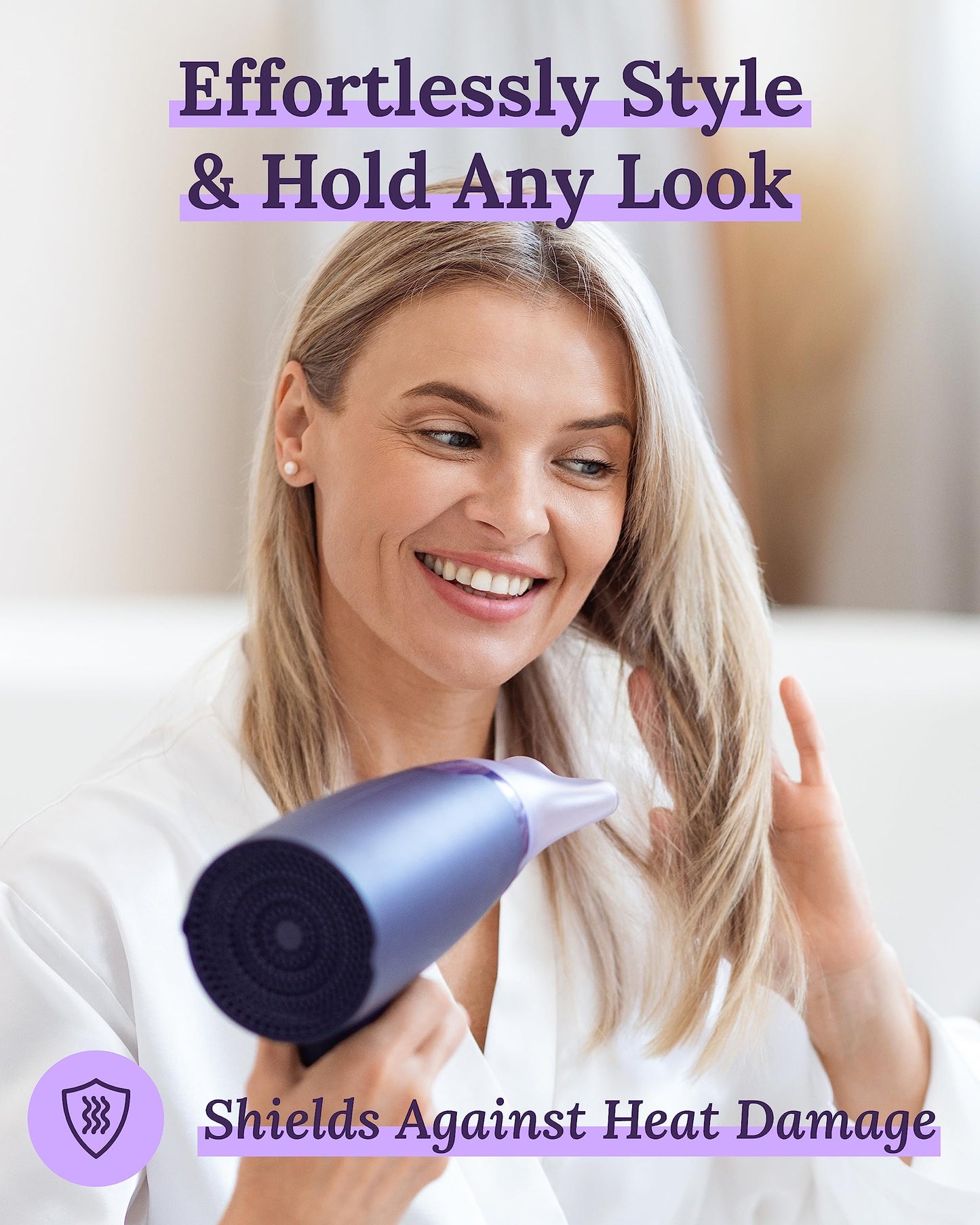Keranique Lift & Repair Treatment Spray with Keratin Amino Complex™, Keratin Hair Treatment for Instant Volume & Body, Split End Repair, Heat Protectant, Sulfate, Dye & Paraben Free, 2X3.4 Fl Oz