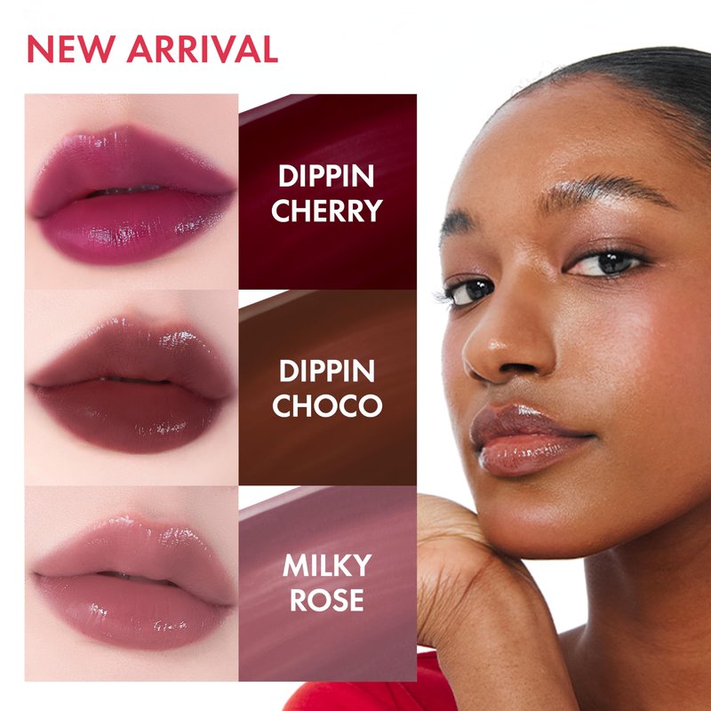 Amuse SEOUL Daisy Flower Dew Tint (12 SUNDAY) - Glossy Moisturizing Lip Stain, Watery Glow Lip Tint, Long Lasting Color, Dewy Finish, Vegan, Korean Beauty Makeup