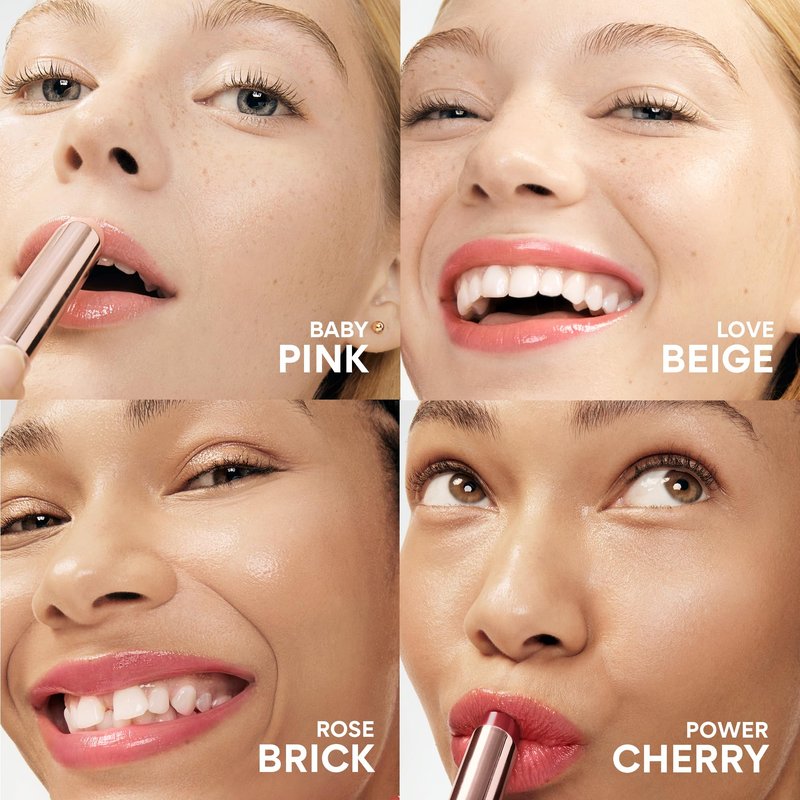 innisfree Dewy Tint Lip Balm with Hyaluronic Acid & Ceramides, Korean Hydrating Tinted Balm, Love Beige Shade
