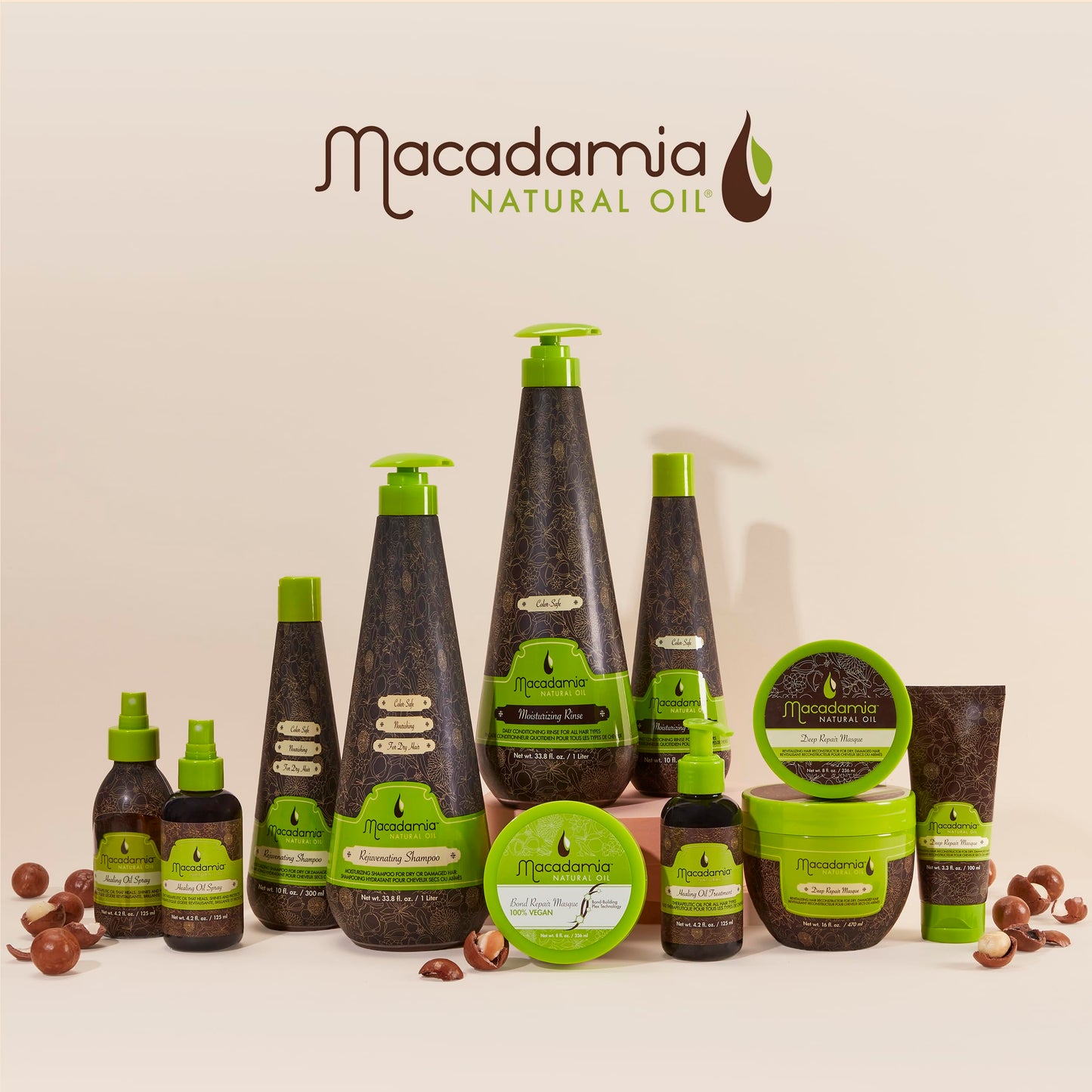 Macadamia Natural Oil Moisturizing Rinse – Hydrating Argan Conditioner for Damaged Hair Care, Sulfate-Free & Paraben-Free, 33.8 fl oz