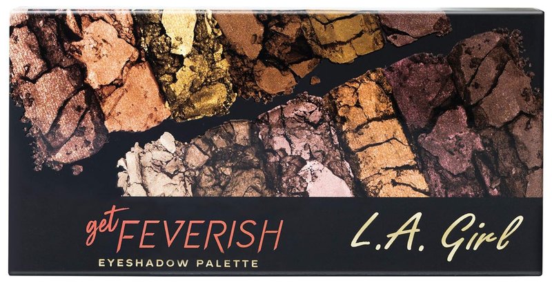 L.A. Girl Fanatic Eyeshadow Palette - Vibrant Pigments for Bold Looks | 16 Shades