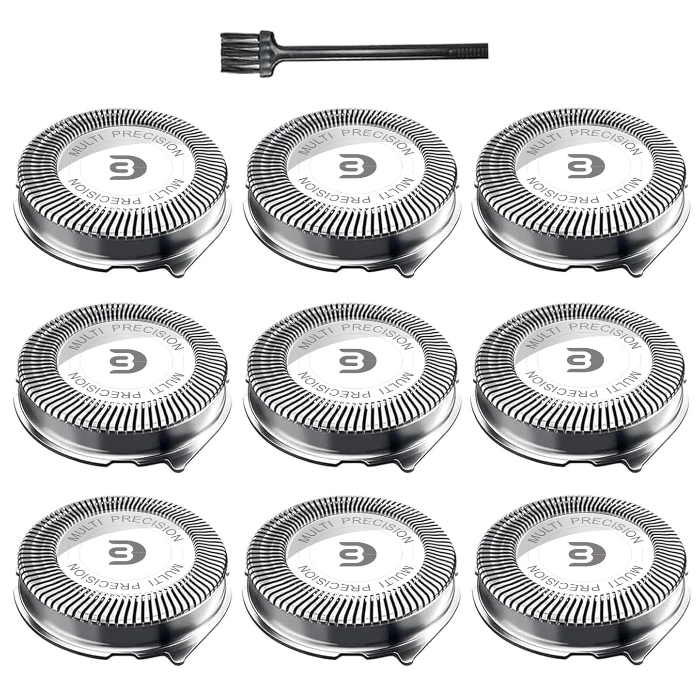SH30 Replacement Heads for Philips Norelco Electric Shaver - Easy Cut Compatible with Series 1000, 2000, 3000 | Durable Design