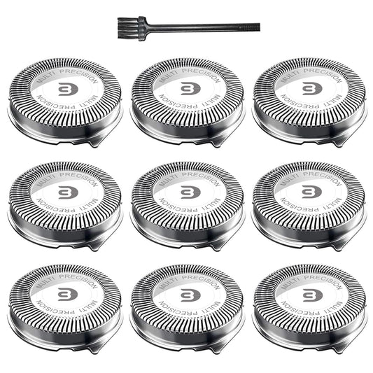 SH30 Replacement Heads for Philips Norelco Electric Shaver - Easy Cut Compatible with Series 1000, 2000, 3000 | Durable Design
