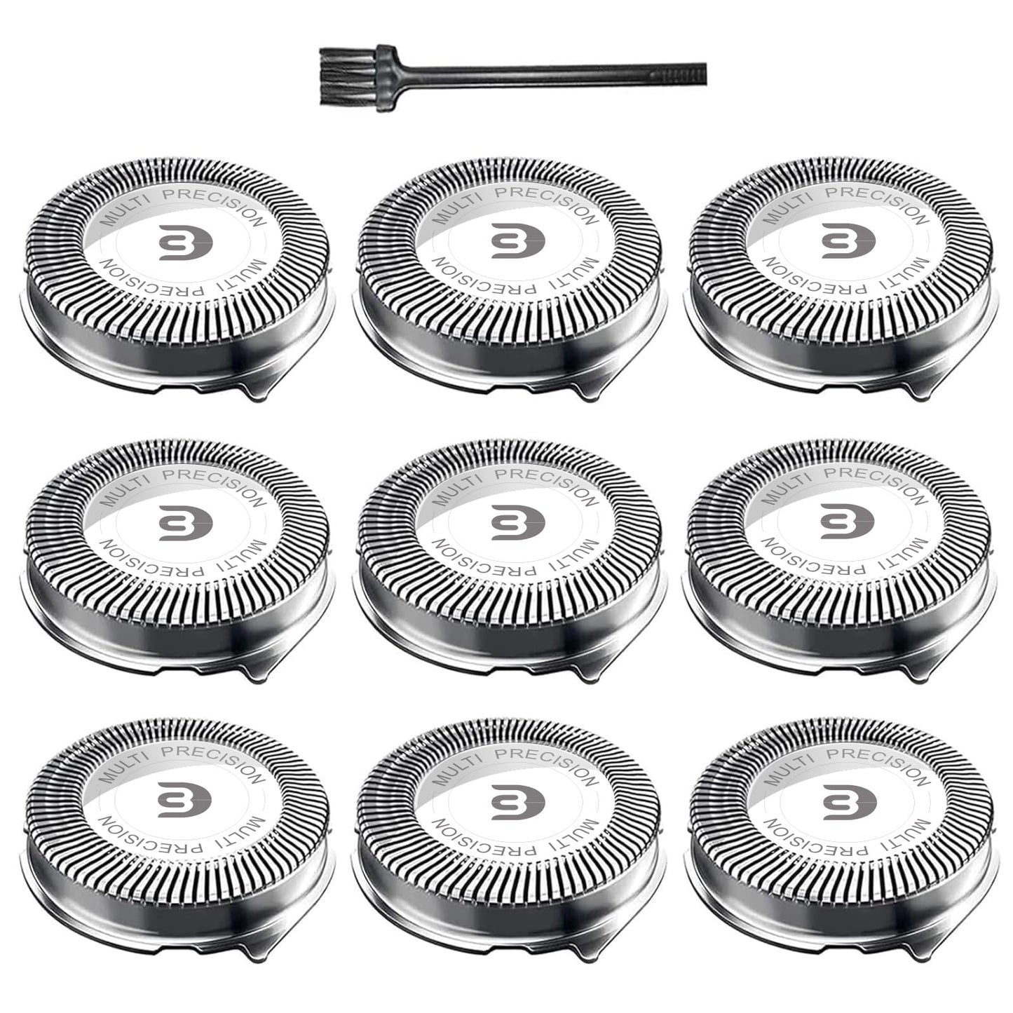 SH30 Replacement Heads for Phlips Norelco Shaver Series 1000, 2000, 3000