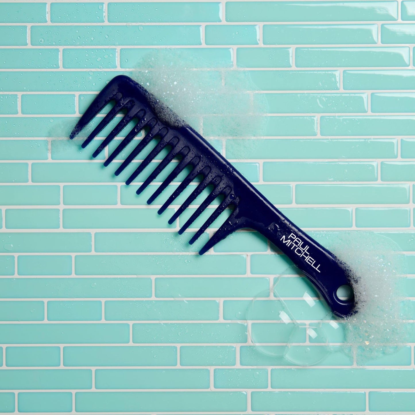 Paul Mitchell Detangler Comb, Wide Tooth Comb Detangles Wet or Dry Hair, Night Sky Blue