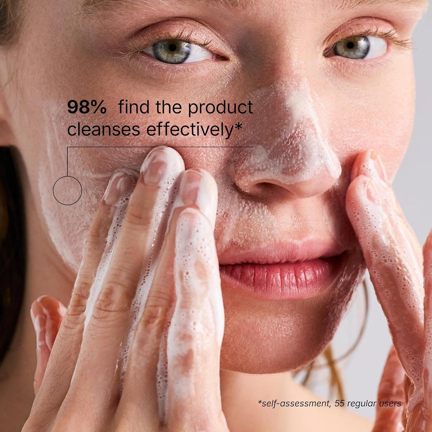 Essential Face Wash | Foaming Cleanser for Gentle Makeup Removal & Impurity Removal
