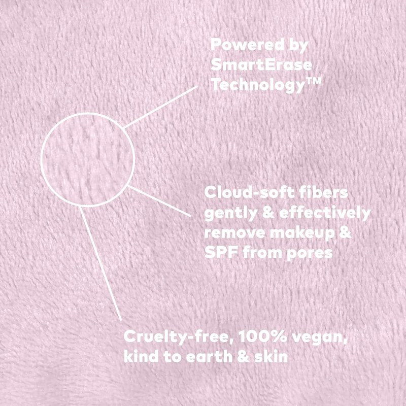 MakeUp Eraser 7-Day Set - Effortlessly Remove All Makeup with Water | Silver Infused, 7ct