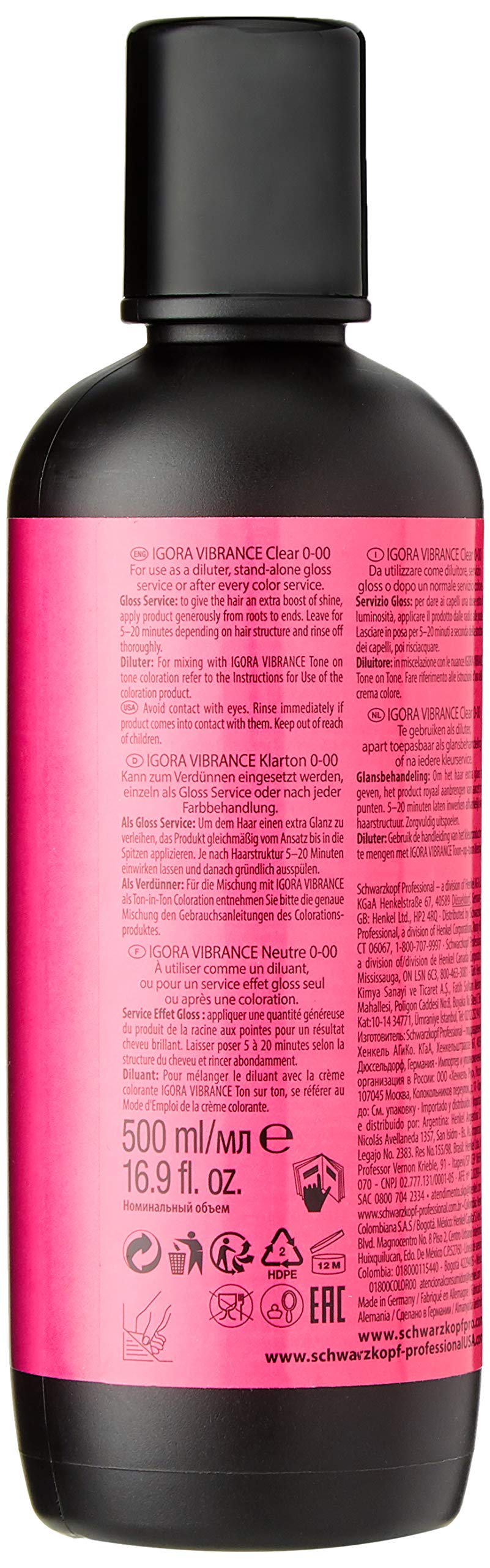 Igora Vibrance Clear 0-00 500Ml