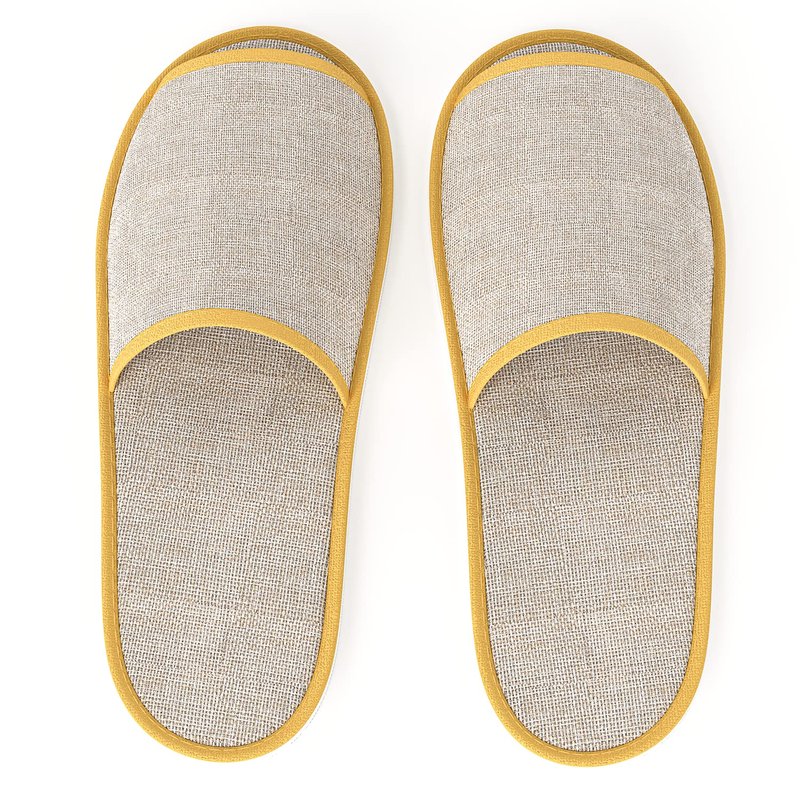 Maeline Bulk 18 Pairs Disposable House Slippers for Family, Guests - Slip-on Open Toe Indoor Home Spa Hotels Office Slipper for Women, Men