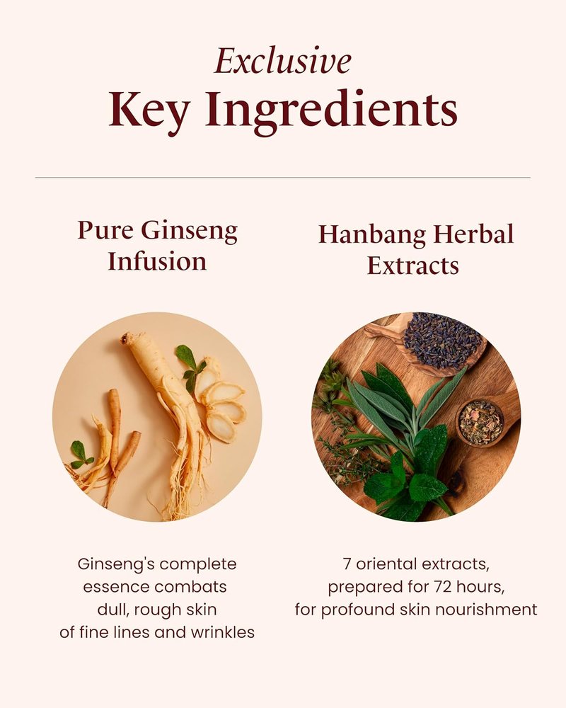 Sooryehan Bichaek True-Rejuvenating Skincare Gift Set | Radiant & Firm Skin, Korean Ginseng Extracts - 206 ml/6.97 fl oz