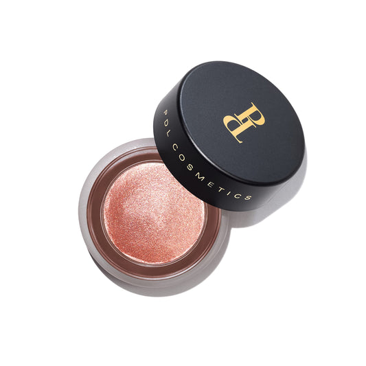 PDL Cosmetics by Patricia De León | Exotic Hyponic Cream Eyeshadow (Confident Copper) | Highly Pigmented Cream-to-Powder Copper Metallic Eye Makeup for Instant Shimmer | Long-Lasting Moisturizing Formula | Vegan | .16 oz