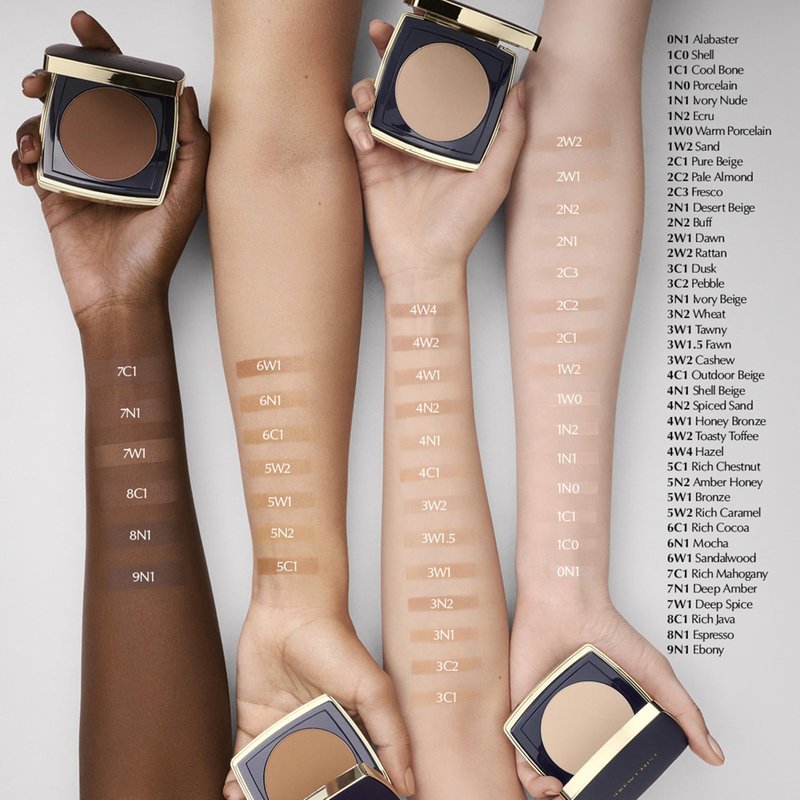 Estée Lauder Double Wear 12-Hour Stay-in-Place Matte Powder Foundation Refill | Controls Oil & Shine, 0.39 Ounce, 3N1 Ivory Beige