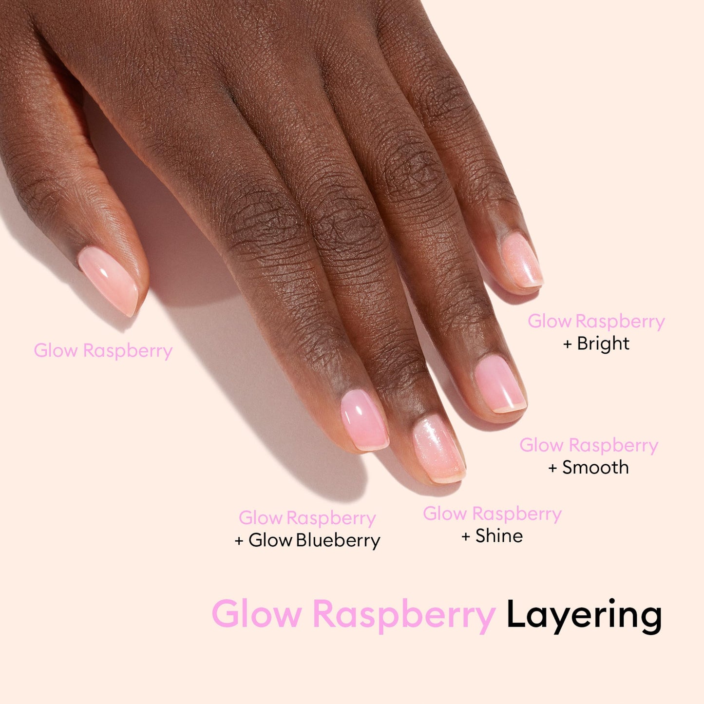 Manucurist Active Shine Illuminating & Care Nail Polish - Nail Concealer - No Lamp - Ultra-Shiny 2 in 1 Nude Gel Polish: Nail Strengthener and Growth, Highlighter & Care - Helps Damaged Nails Repair