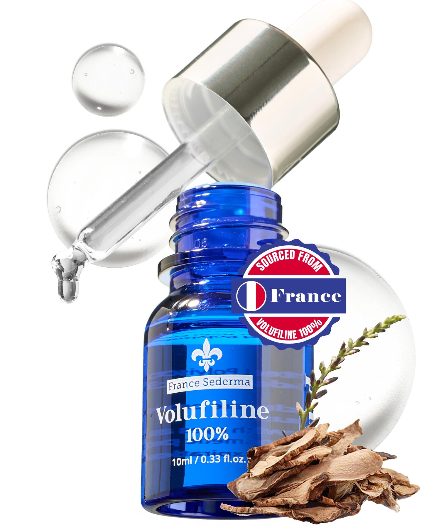 100% Volufiline Serum Skincare – Advanced Firming & Lifting Facial Ampoule from France Sederma, Intense Hydration & Skin Rejuvenation for Youthful, Perfect for Layering & DIY