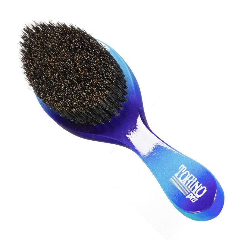 Torino Pro Wave Brushes By Brush King #88- Medium Hard Curve Wave brush- Great 360 waves brush for wolfing