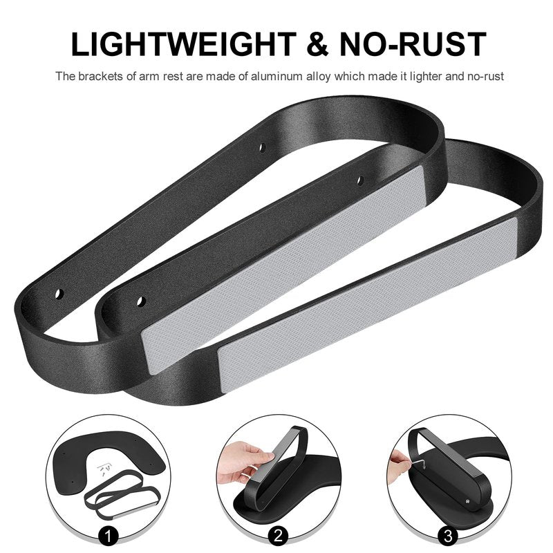 Arm Rest for Nails Tech,U-shaped Manicure Nail Arm Rest Stand,Cleanable Leather Hand Rest Pillow for Acrylic Nails Salon Home,Aluminum Alloy Holder,Anti-slip Pads