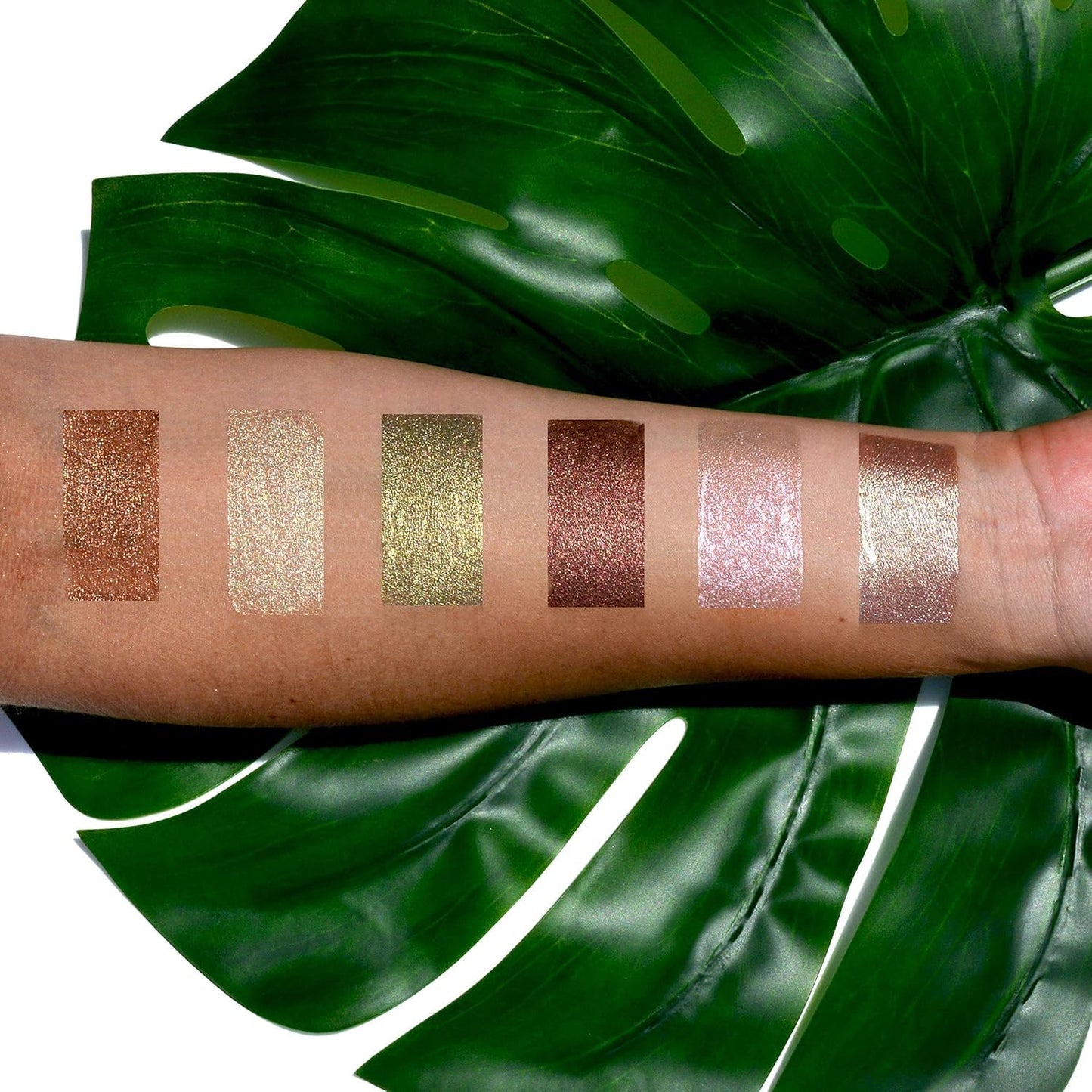Palladio Liquid Eyeshadow - Creamy Shimmery Formula with Flexible Applicator | Long-Lasting Sunstone Color