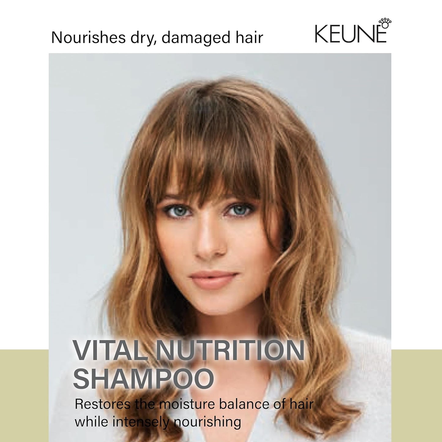 Keune Care Vital Nutrition Shampoo - Intense Nourishing Cleanser for Dry Hair | 10.1 Fl Oz