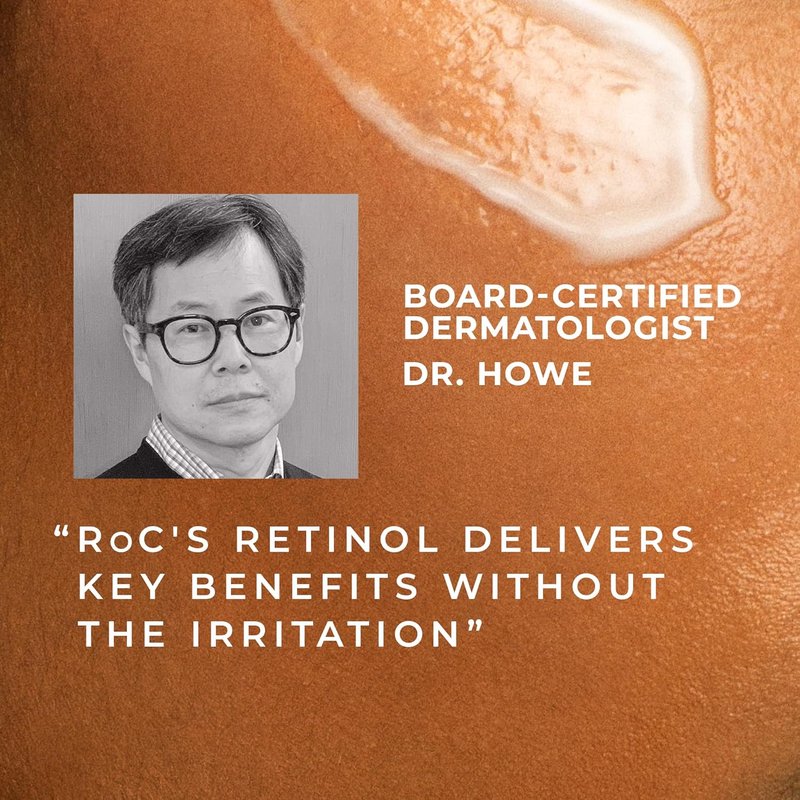 RoC Retinol Correxion Deep Wrinkle Face Serum - Anti-Aging Treatment with Ascorbic Acid | 1 Oz