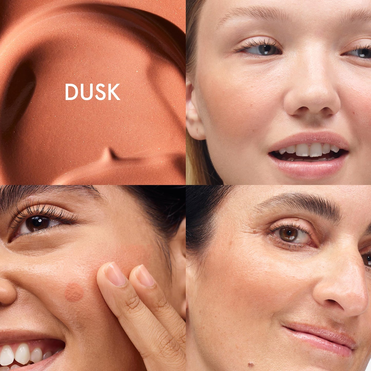 Glossier Cloud Paint, Dusk Cream Blush for Cheeks - Deep Berry Gel-Cream Tint, Sheer Buildable Blendable Layerable + Collagen & Blurring Pigments - Soft-Focus Golden-Hour Glow, Lightweight