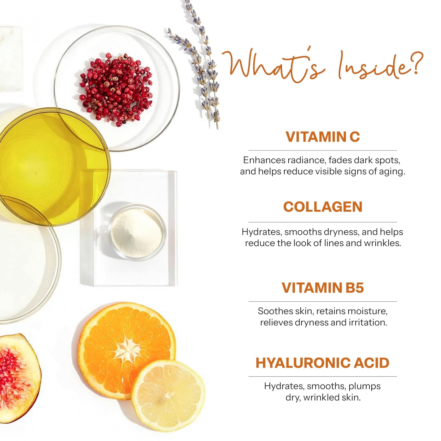 Skin Aesthetics Vitamin C & Collagen Set – Dermatologist Tested, Anti Aging, Korean Skin Care – Firms, Smooths, Hydrates and Revitalizes Tone – Vegan, Clean Beauty – Moisturizer, 5 Mask & 5 Eye Pads