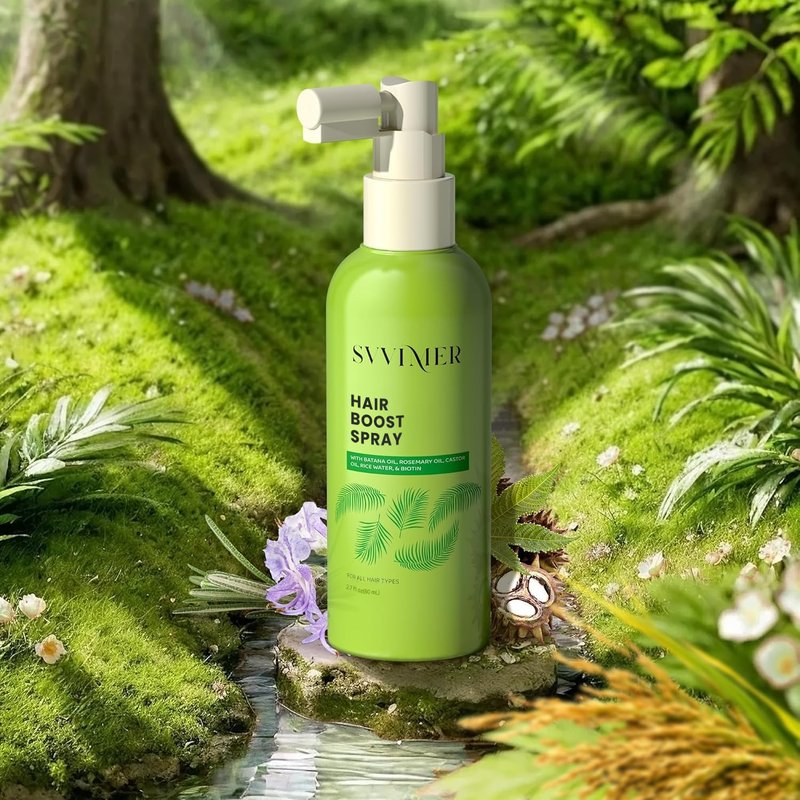 Svvimer Hair Boost Spray - with Rosemary Batana Oil Biotin for Hair Loss and Thinning - Thicker Fuller Longer - for Women and Men 2.7 Fl Oz (Pack of 1)" since unit on hand is Hair Boost Spray.
