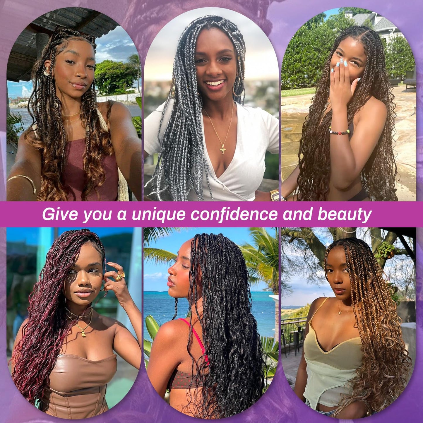 Topnormantic Human Braiding Hair for Boho Braids, 12A Boho Hair for Braiding Knotless Curly Natural Black 18 Inch 100g Unprocessed Brazilian Virgin Human Hair Bulk Tangle-Free Deep Wave Bohemian Braid