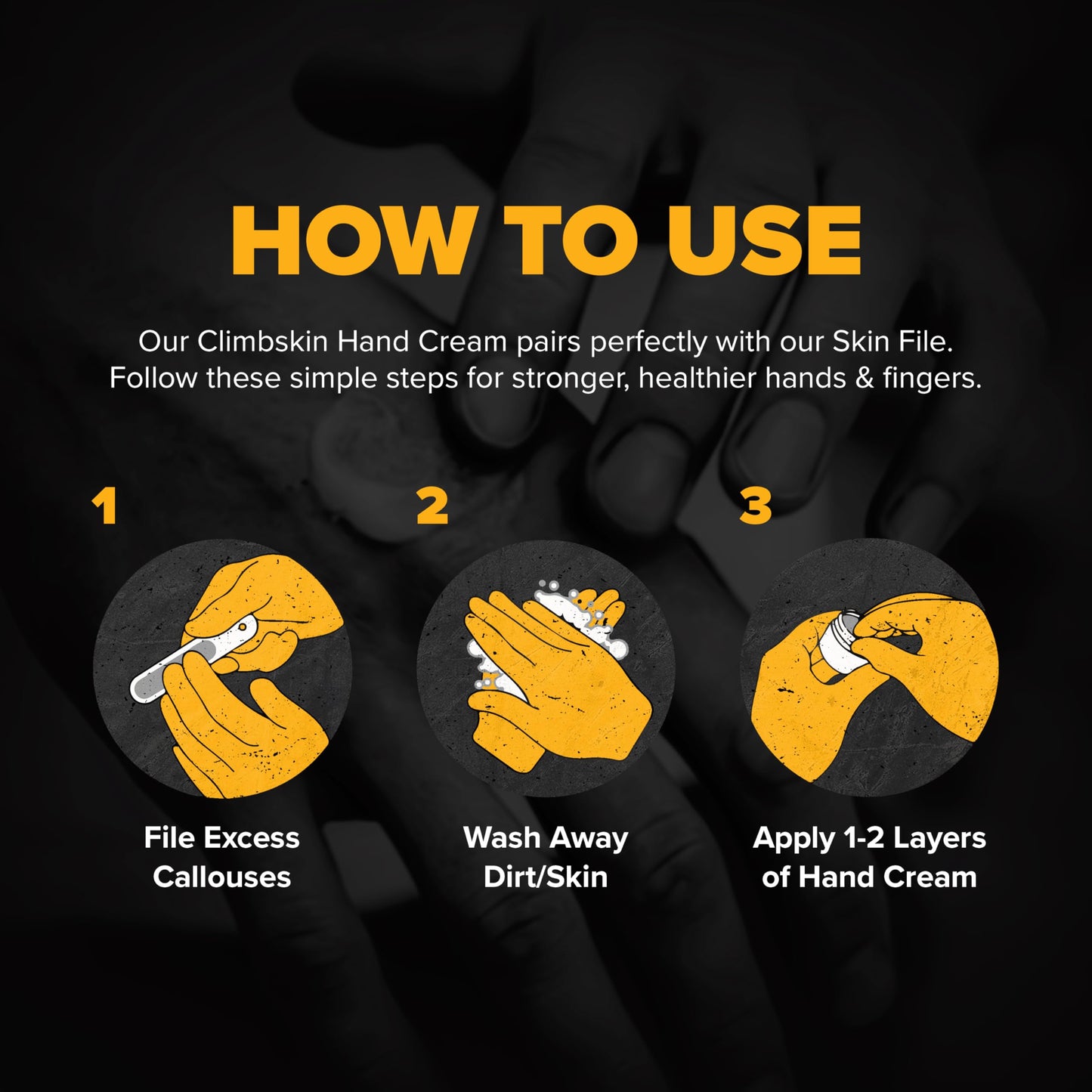Climbskin Hand Cream - For Dry + Active Hand Repair & Hydration - Fast Absorbing, Non-Greasy - Helps With Cracks & Sweating - 1 oz – Great for Sports like Climbing, Weightlifting, Gymnastics