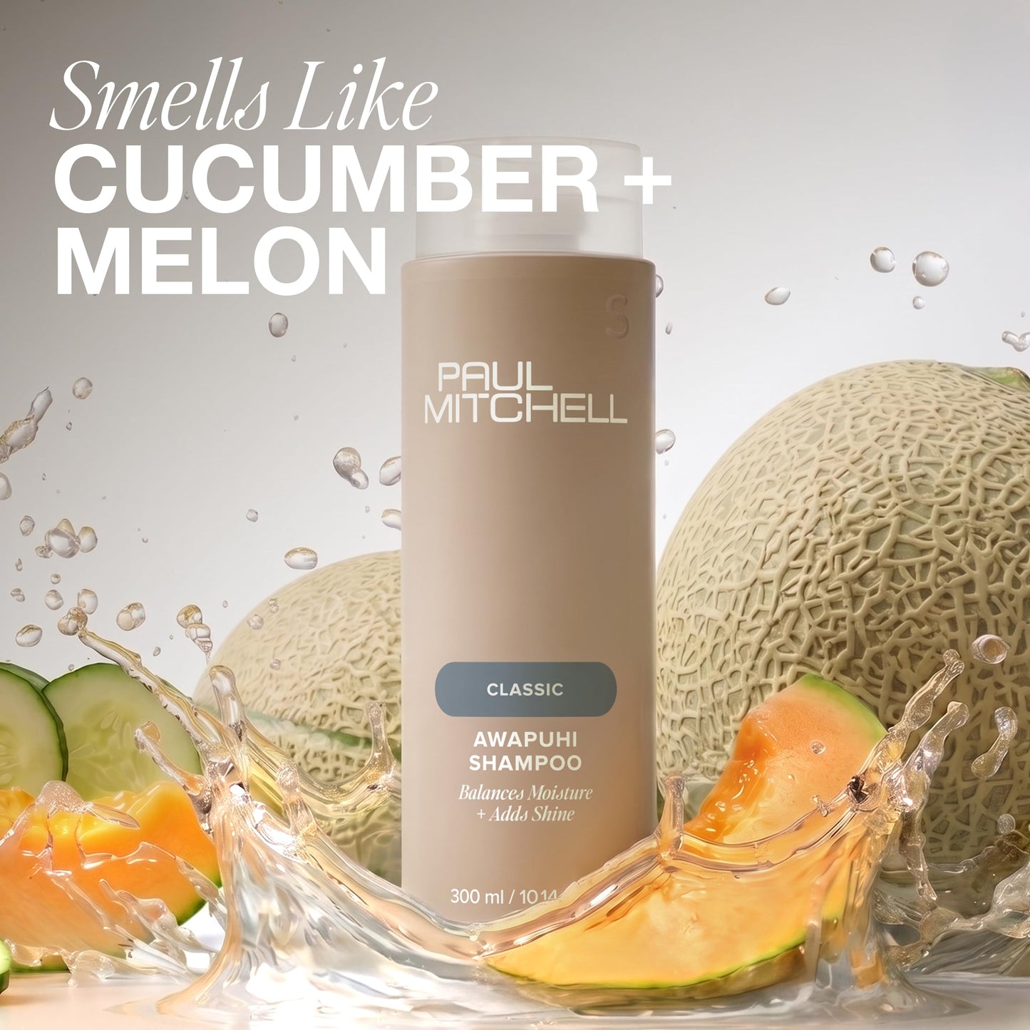 Paul Mitchell Awapuhi Shampoo, Balances Moisture + Adds Shine, For All Hair Types, Especially Fine + Static-Prone Hair, 2.5 fl. oz.