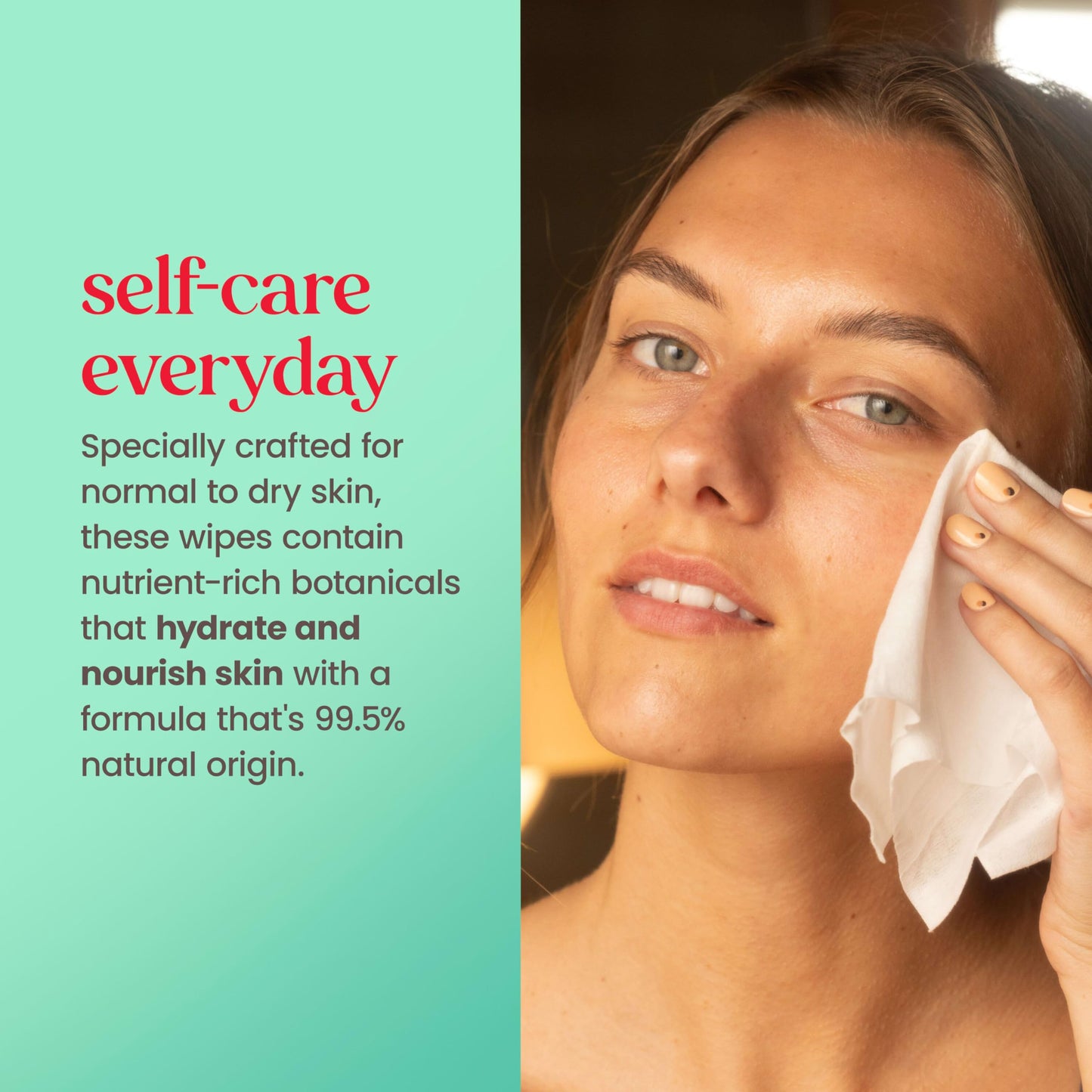 Burt’s Bees Refreshing Cucumber & Mint Facial Towelettes, 100% Plant Based Cloths; 99% Natural Origin; Removes Makeup and Cleanses; No Need to Rinse; 30 Ct (Pack May Vary)