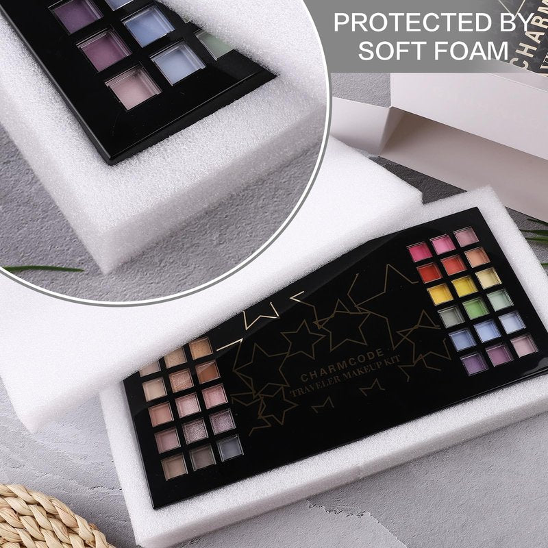 CHARMCODE All in One Makeup Kit, Makeup Kit for Women Full Kit, Make Up Christmas Gift Set for Teen Girls- Eyeshadow Palette,Lip Gloss,Concealer,Highlighter,Blush,Eyeliner,Brow Powder & Contour