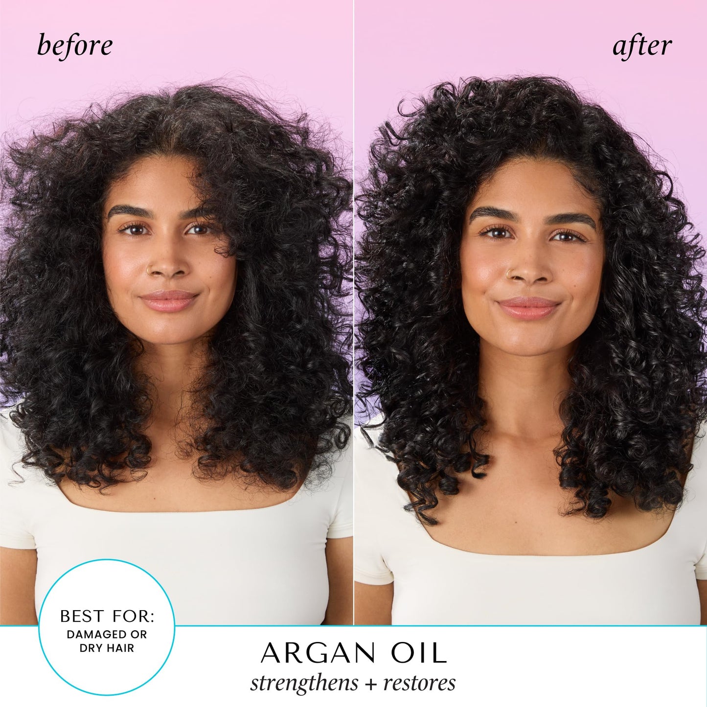 Hask Argan Oil Repairing Shine Hair Oil 5/8 oz