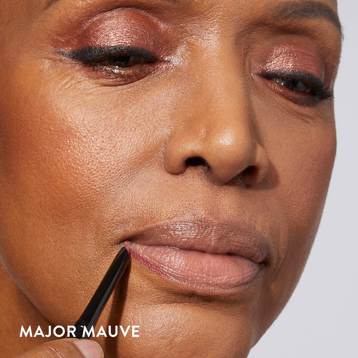 LAURA GELLER NEW YORK Italian Marble Sheer Lipstick, Al Fresco + Modern Classic Lip Liner, Major Mauve