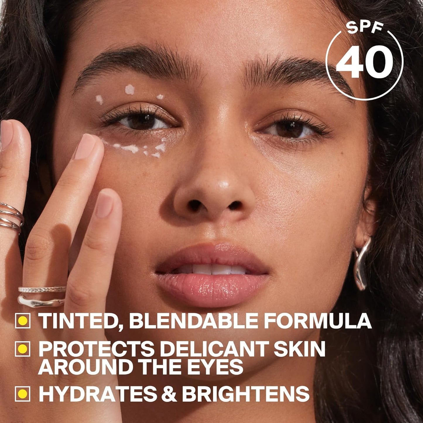 Supergoop! Bright-Eyed 100% Mineral Eye Cream SPF 40 | Hydrating & Anti-Aging Formula