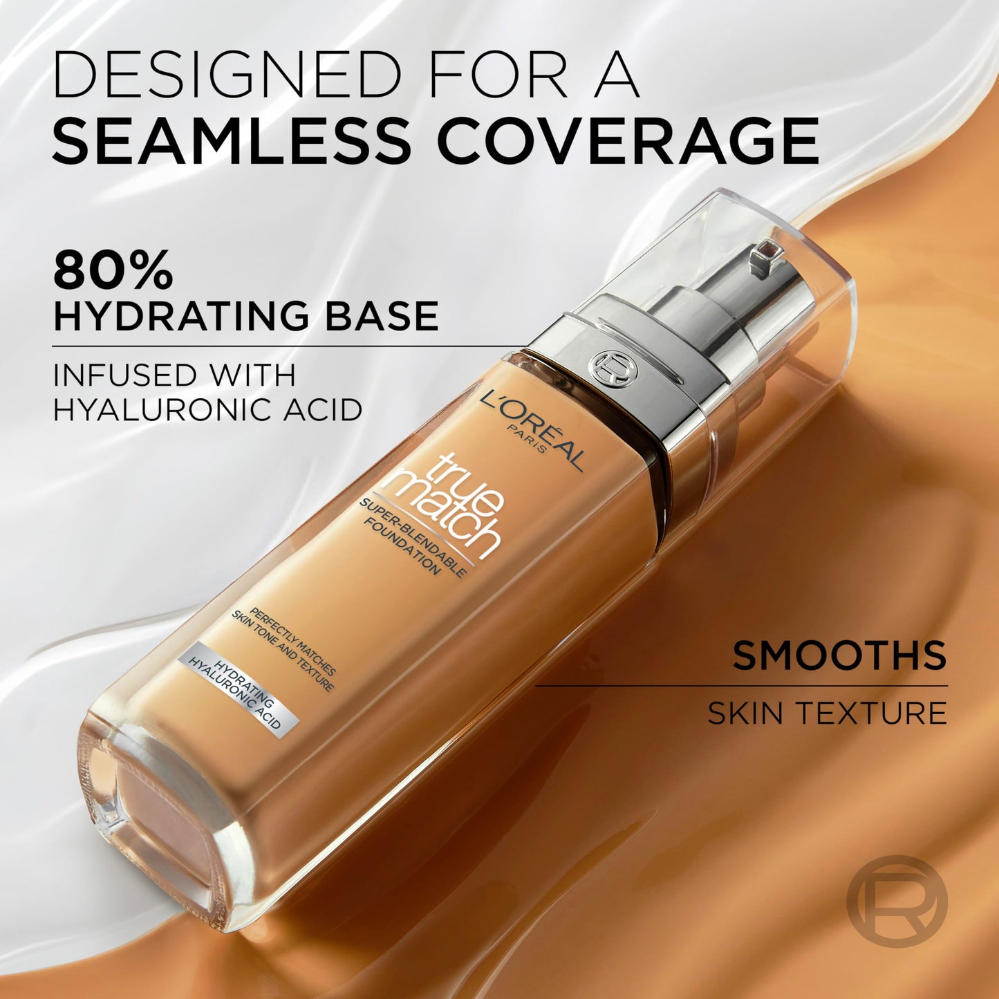 L'Oreal Paris New True Match Foundation 30ml - 6.N Honey