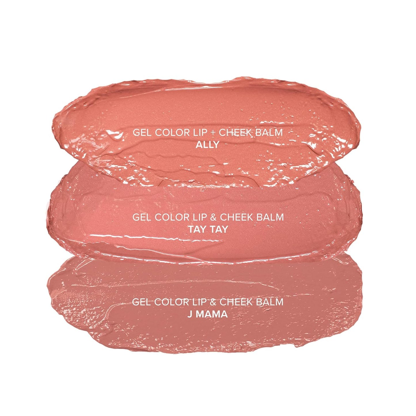 Nudestix Nude Natural Lips Kit - 3-Piece Gel Lip & Cheek Balm Set in Hydrating Nude Shades | Vegan, Glossy Finish