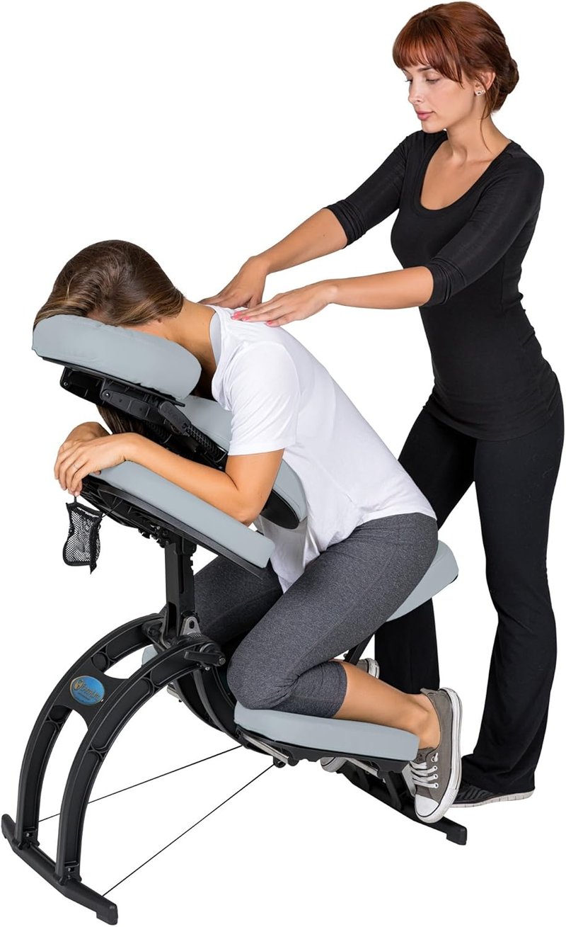 Portable Massage Chair - AVILA II Premium Folding Spa & Tattoo Chair | Includes Rolling Carry Case