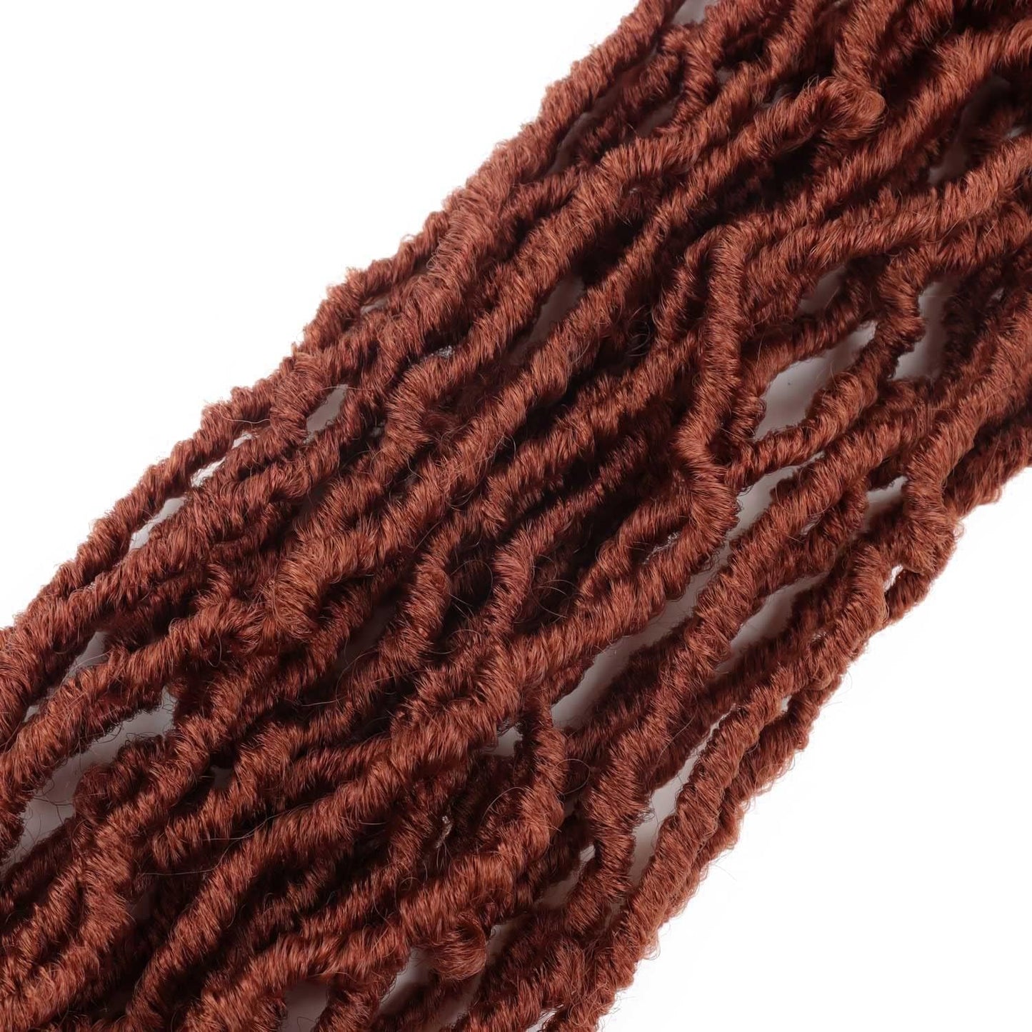 7 Packs Faux Locs Crochet Hair 30 Inch Soft Locs for Distressed Locs Butterfly Locs Crochet Hair for Women (30 Inch(Pack of 7) 350#)