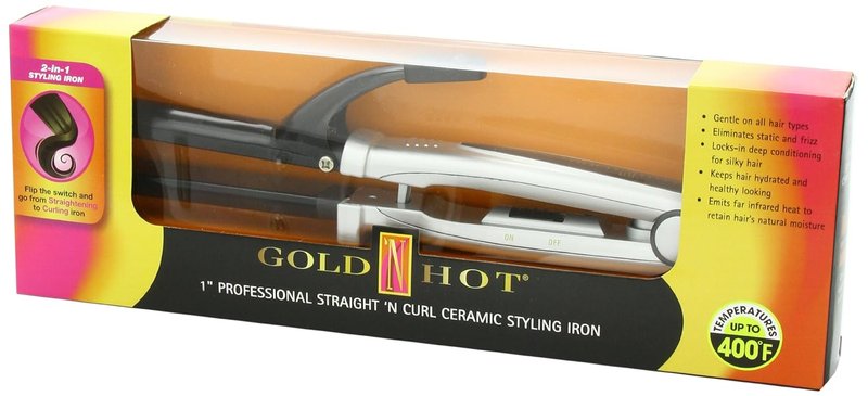 Belson Ceramic Straightening & Curling Iron - 20 Ounce, Versatile Styling Tool