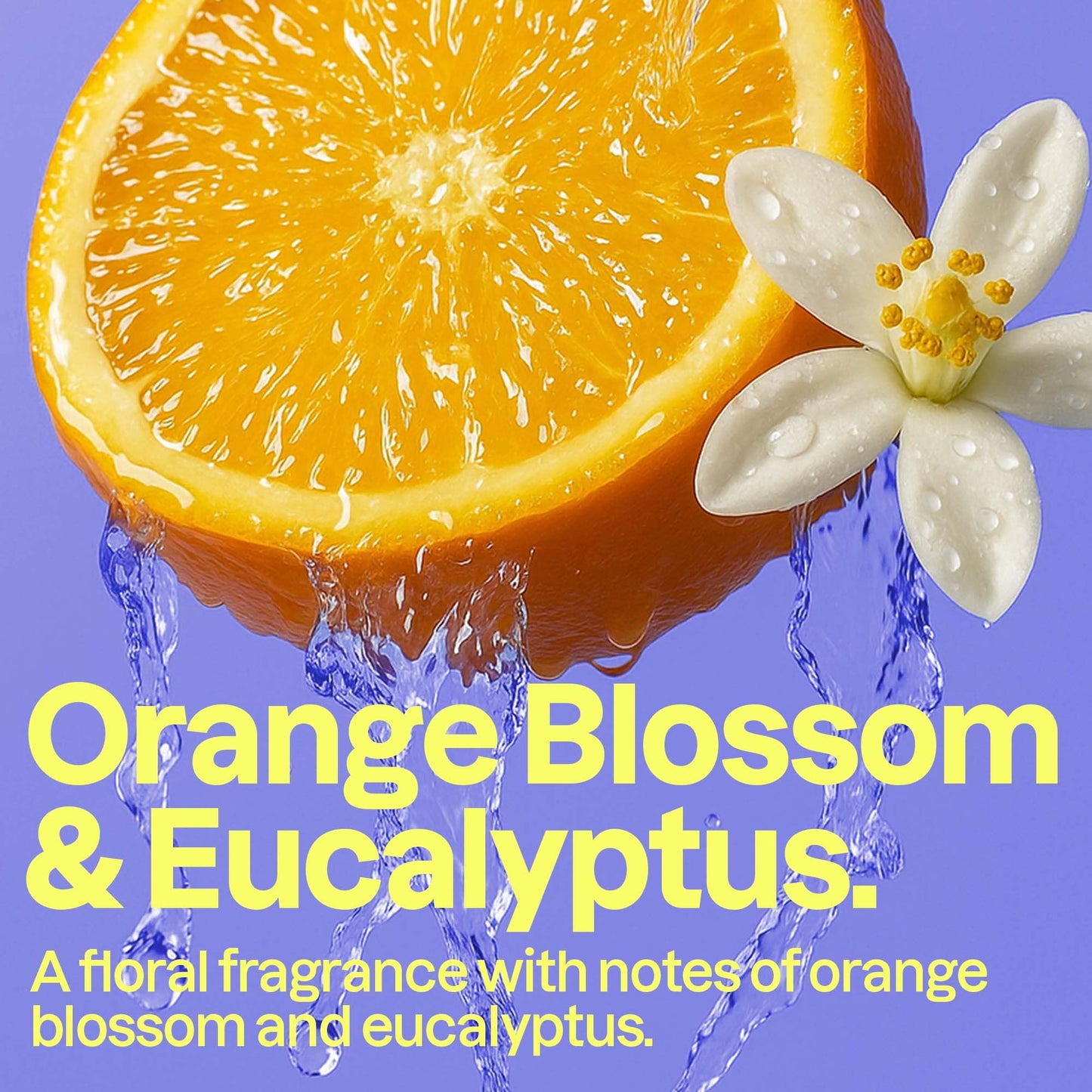 ATTITUDE Bulk Refill for Foaming Hand Soap Dispenser, EWG Verified, Dermatologically Tested, Plant and Mineral Based, Vegan, Orange Blossom & Eucalyptus Scent, 67.62 Fl Oz
