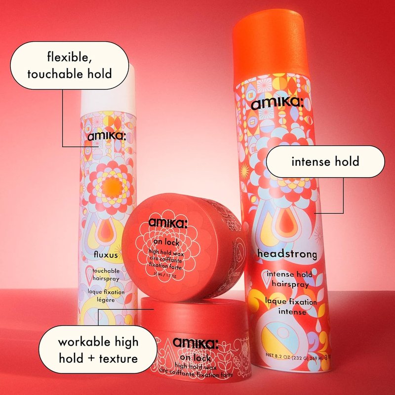 Amika Headstrong Intense Hold Hairspray - Extra Firm Control for All Hair Types